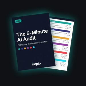 The 5-Minute AI Audit โ Free Business AI Diagnostic